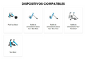 Ejes para Rodillos de Entrenamiento Tacx E-Thru