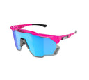 Lentes Scicon Aeroshade Kunken Pink Fluo / Multimirror Blue