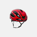Casco de ciclismo de ruta Kask Elemento en color rojo con diseño aerodinámico y tecnología Fluid Carbon 12.