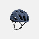 Casco de ciclismo Kask Mojito 3 en color azul mate, con diseño aerodinámico, ventilación superior y logo Velo Store Mx