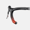 Cinta de manubrio Velo Store Mx Ciclovation Advanced Leather Touch con diseño degradado de negro a rojo y gel