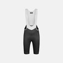 Culotte con tirantes Velo Store Mx Mechanism negro con malla blanca, diseño aerodinámico de alta compresión para ciclismo