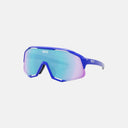 Lentes de ciclismo Velo Store Mx Koo Demos azules con lente espejada ZEISS de policarbonato y diseño panorámico.