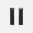 Puños de bicicleta de montaña Deity KNUCKLEDUSTER negros con diseño ergonómico y abrazadera de Velo Store Mx