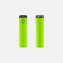 Puños de bicicleta Velo Store Mx Deity MEGATTACK color verde neón con diseño de perfil grande de 36 mm