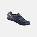 Zapatillas de ciclismo de ruta Velo Store Mx Shimano RC100 en color azul marino con cierre de tres tiras de velcro
