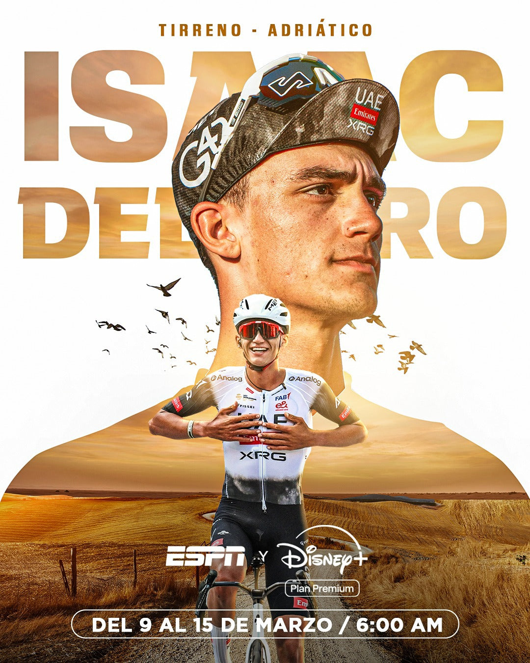 El Fenómeno Isaac del Toro: México listo para Tirreno-Adriático 2026