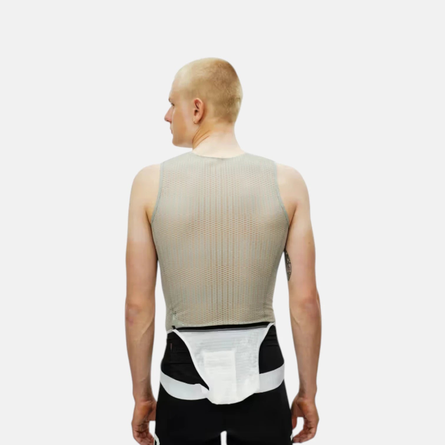 Pas Normal Studios Mechanism Pro Sleeveless Baselayer Light Grey-thumbmail-4