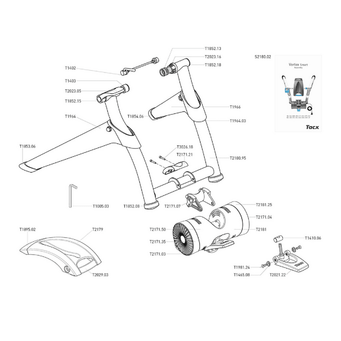 Rodillo de entrenamiento Tacx Flow Smart Velo Store Mx