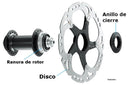 Rotor Shimano RT-MT900 203mm Center Lock
