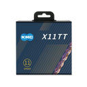 Cadena KMC 12v TT Neo chrome 126E