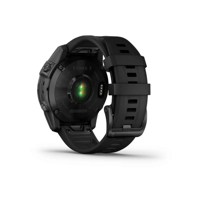 Reloj deportivo  Garmin Fénix 7 Pro, Negro, Carga Solar, 125-208 mm, 1.3,  Multideporte, GPS