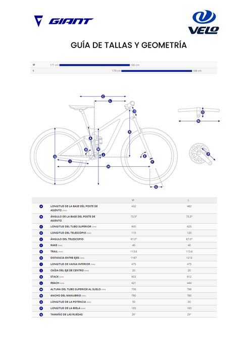 Bicicleta Giant Stance E+ 2 29er - 32km/h 70Nm + 500w Battery (2022)