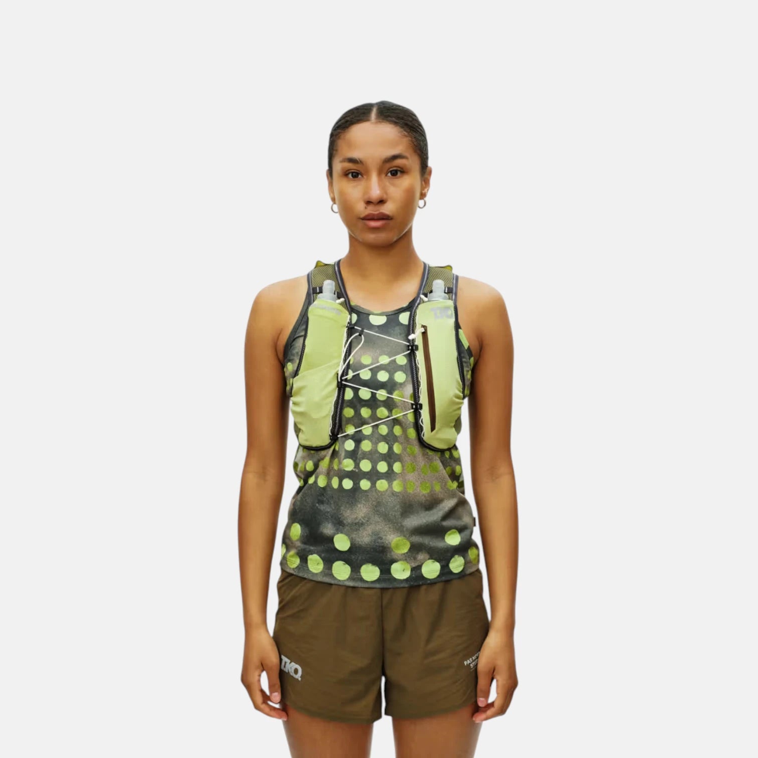 RACE SKIN 2 Salomon x Pas Normal Studios Chaleco de Hidratacion T.K.O. Moss Green-thumbmail-3
