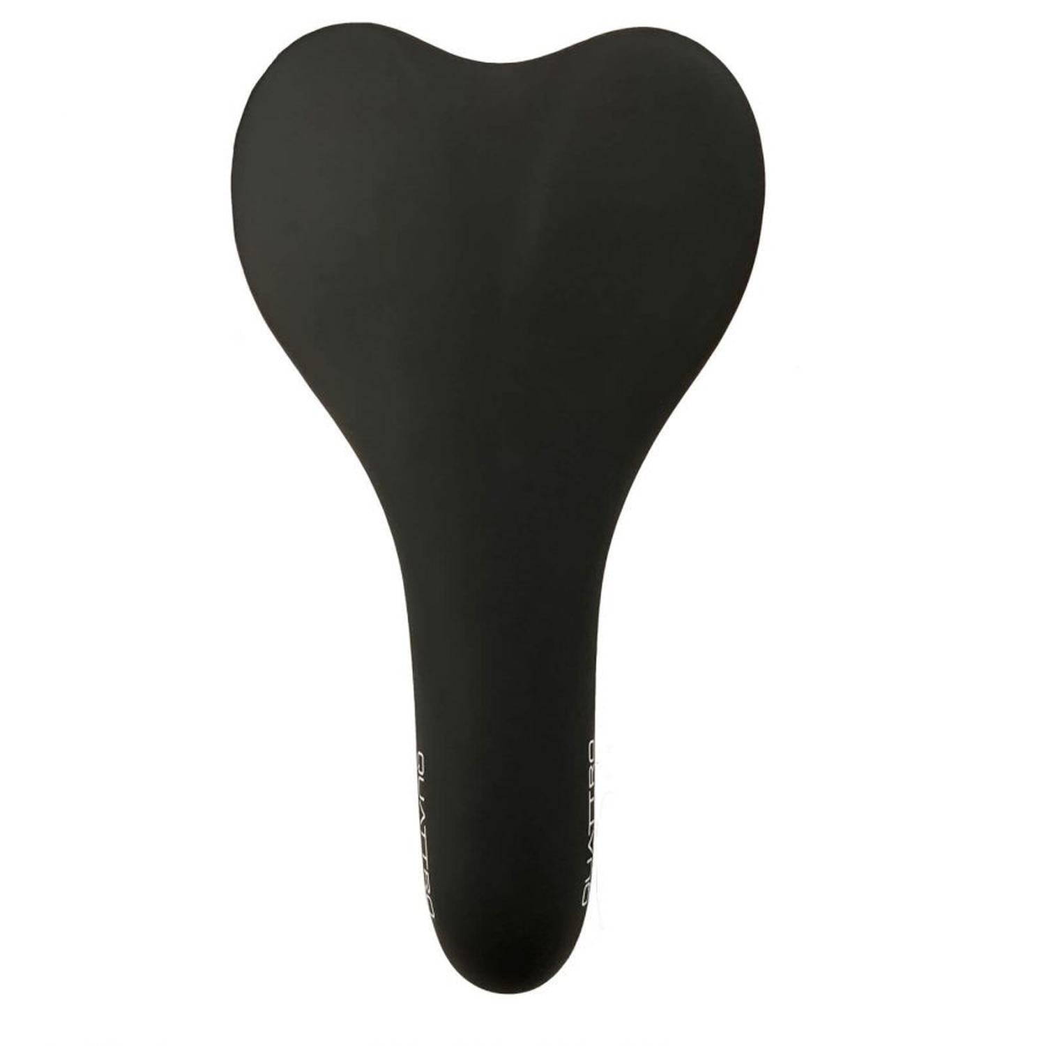 Siège De Vélo Large Gel — Couverture Confort VTT, 28x26 Cm — Noir, Neuf Avec Emballage