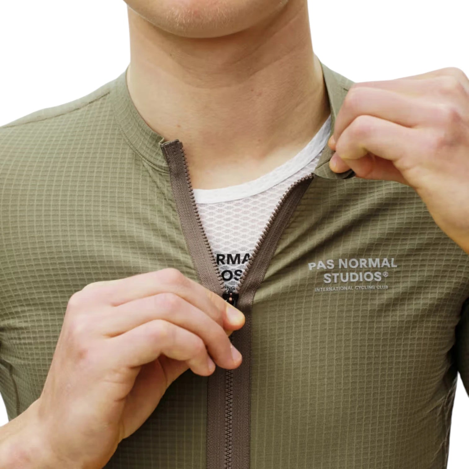 Pas Normal Studios Escapism Jersey Light Olive-thumbmail-5