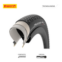 Llanta Pirelli Cinturato Gravel H TLR 700×35 - Velo Store Mx