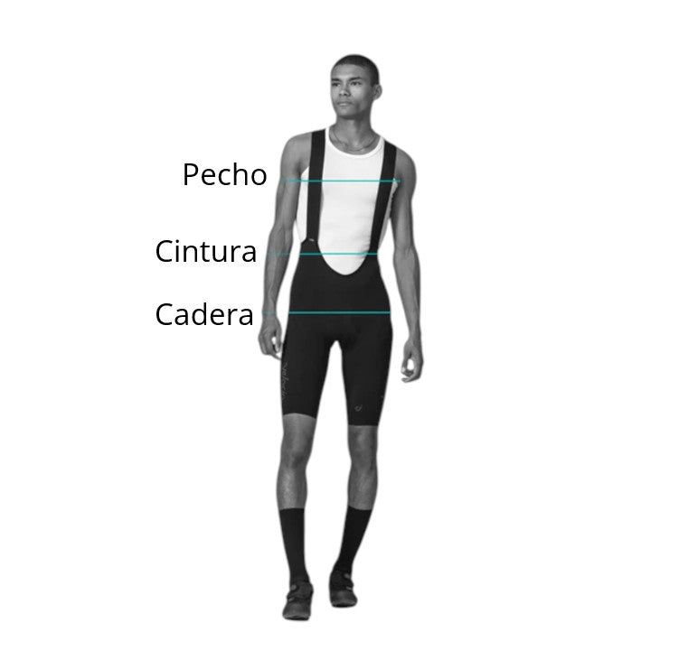 Bib Short Velocio Adventure Cargo de Caballero Ciclismo Ruta o Gravel-thumbmail-5