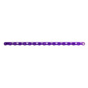 Cadena SRAM FORCE E1 126L 12v Morada Chapada en Cromo Road Flattop E1
