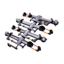 Combo Rack + Extensión Kuat NV 2.0 de 2" Gris Naranja 4 Bicicletas