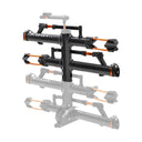 Combo Rack + Extensión Kuat NV 2.0 de 2" Gris Naranja 4 Bicicletas