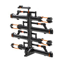 Combo Rack + Extensión Kuat NV 2.0 de 2" Gris Naranja 4 Bicicletas