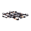 Combo Rack + Extensión Kuat NV 2.0 de 2" Gris Naranja 4 Bicicletas