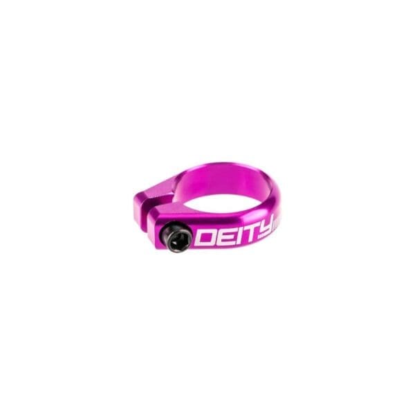 Abrazadera de asiento Deity 38.6mm Morado