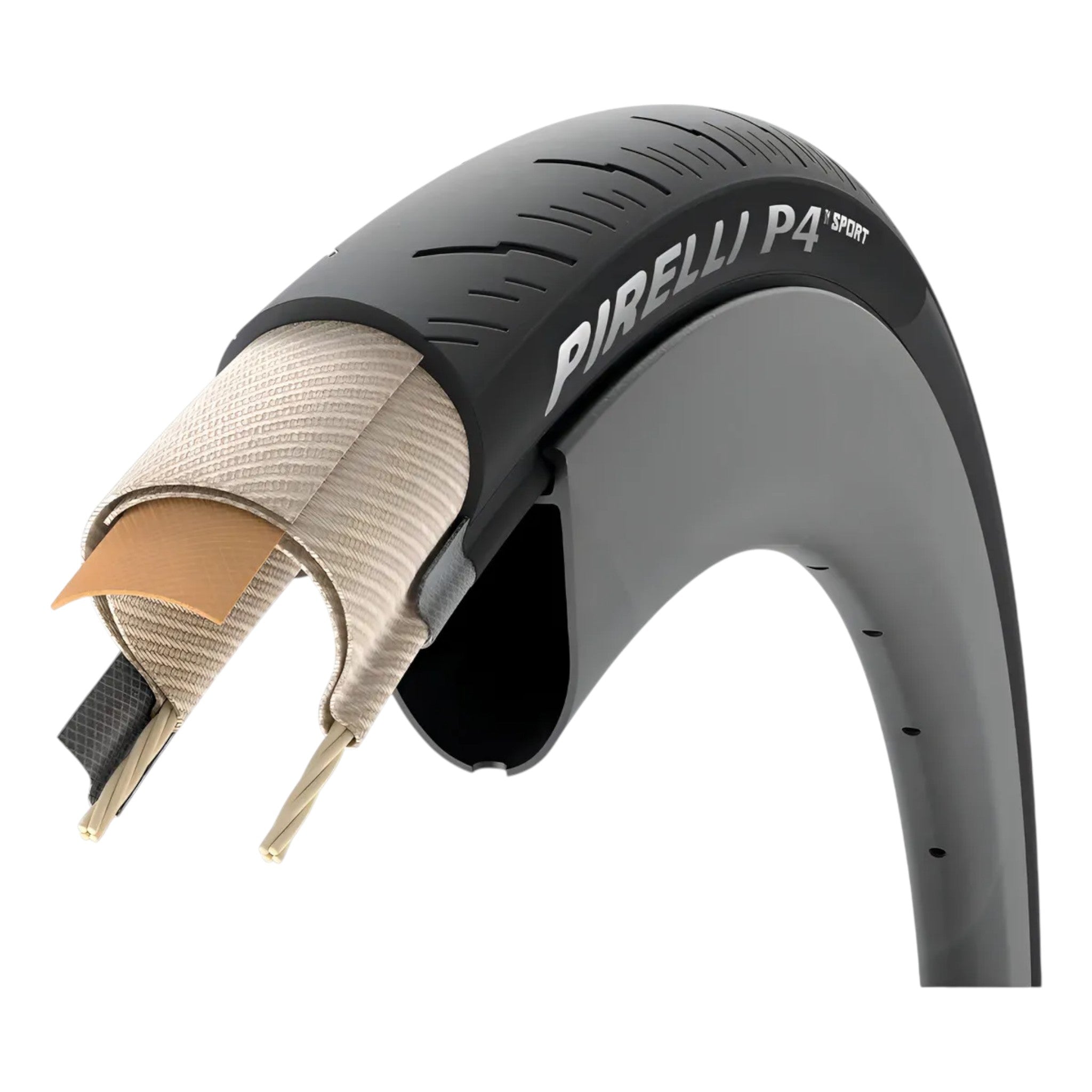 Llanta Pirelli P4 Sport 700x24c | Ruta Alta Durabilidad 700x2.4 cm