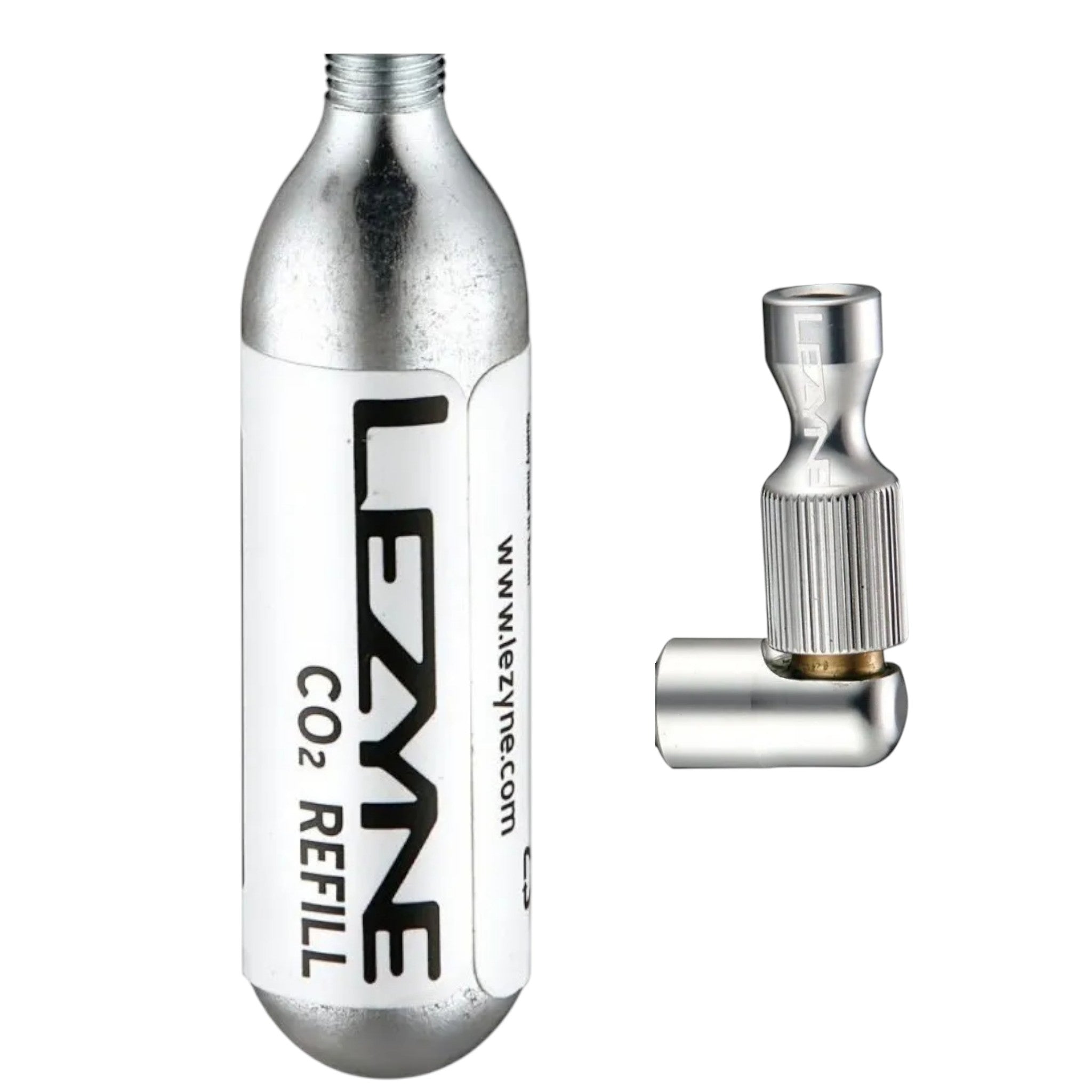 Dispensador de CO2 Lezyne Speed Drive Plata de 16g