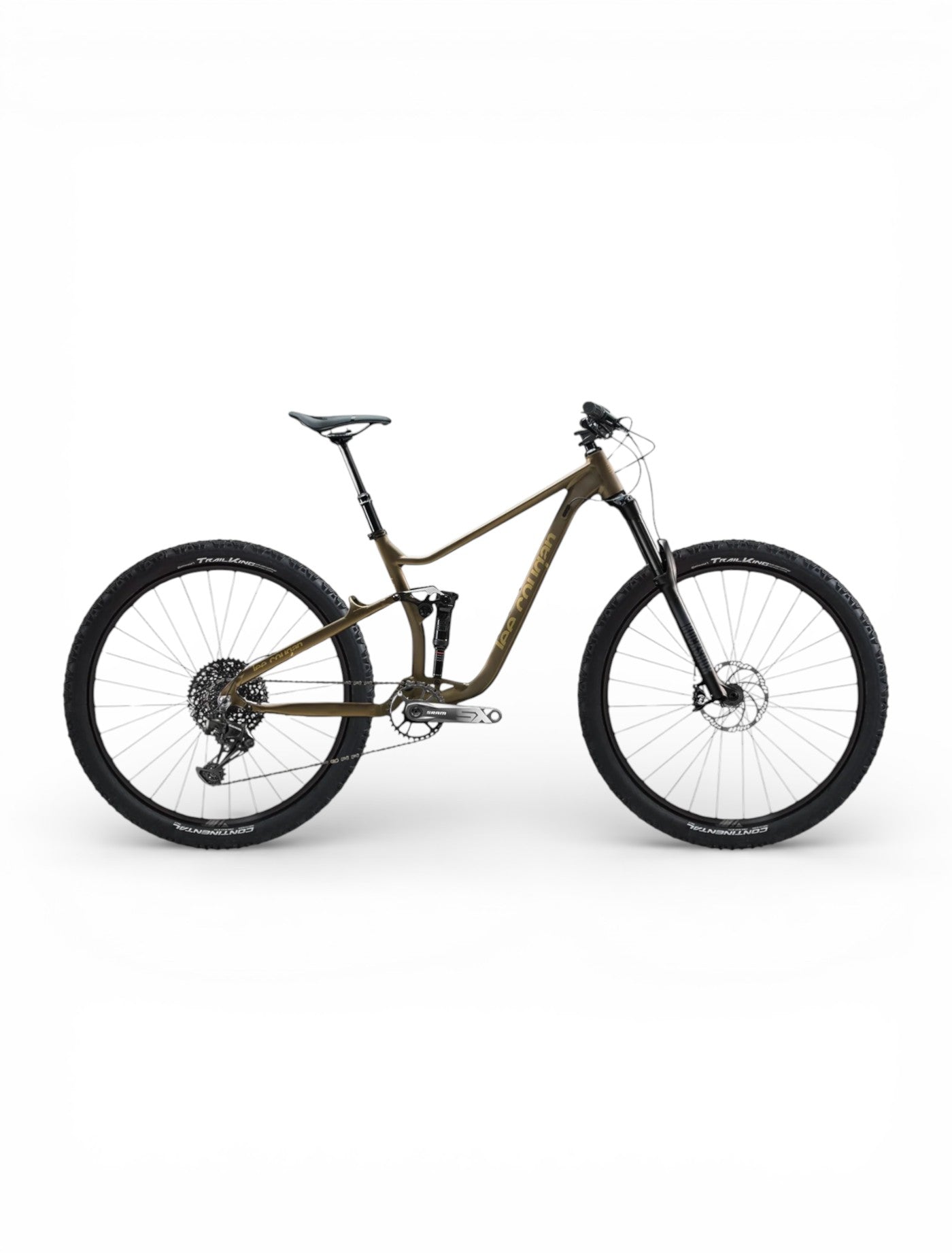 Bicicleta Lee Cougan Quest Race Gold | Doble Suspención | Microtech