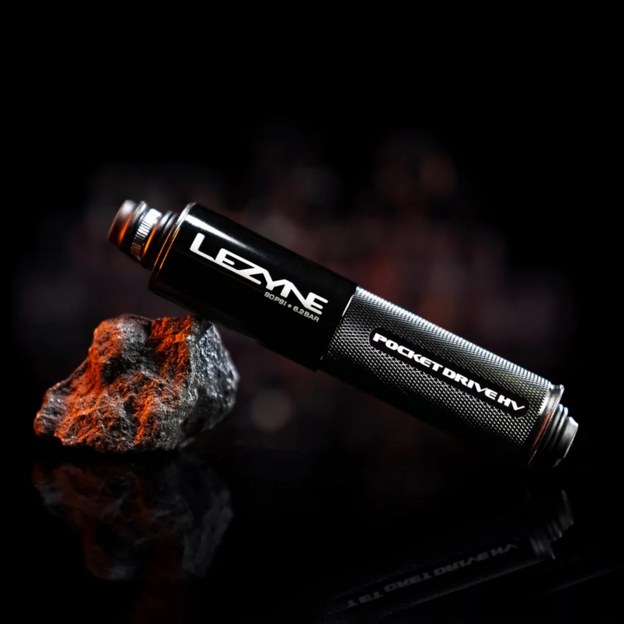 Bomba de Mano Lezyne Pocket Drive HV Lite Grey 93gr Presta y Schrader-thumbmail-7