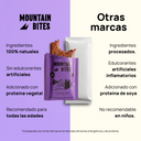 Barritas Energéticas Mountain Bites Sabor Coco y Blueberry (Caja 10pz)
