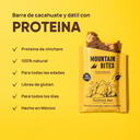 Barritas Energéticas Mountain Bites sabor Peanut Butter Bomb (Caja de 10 pz)