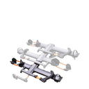 Combo Rack + Extensión Kuat NV 2.0 de 2" Gris Naranja 3 Bicicletas