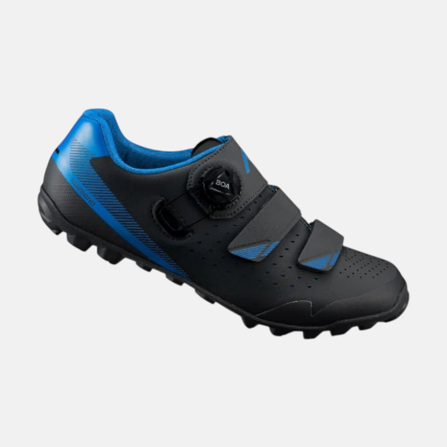 Zapatos Shimano Me4 Sh-Me400 Negro Azul T-41-thumbmail-1