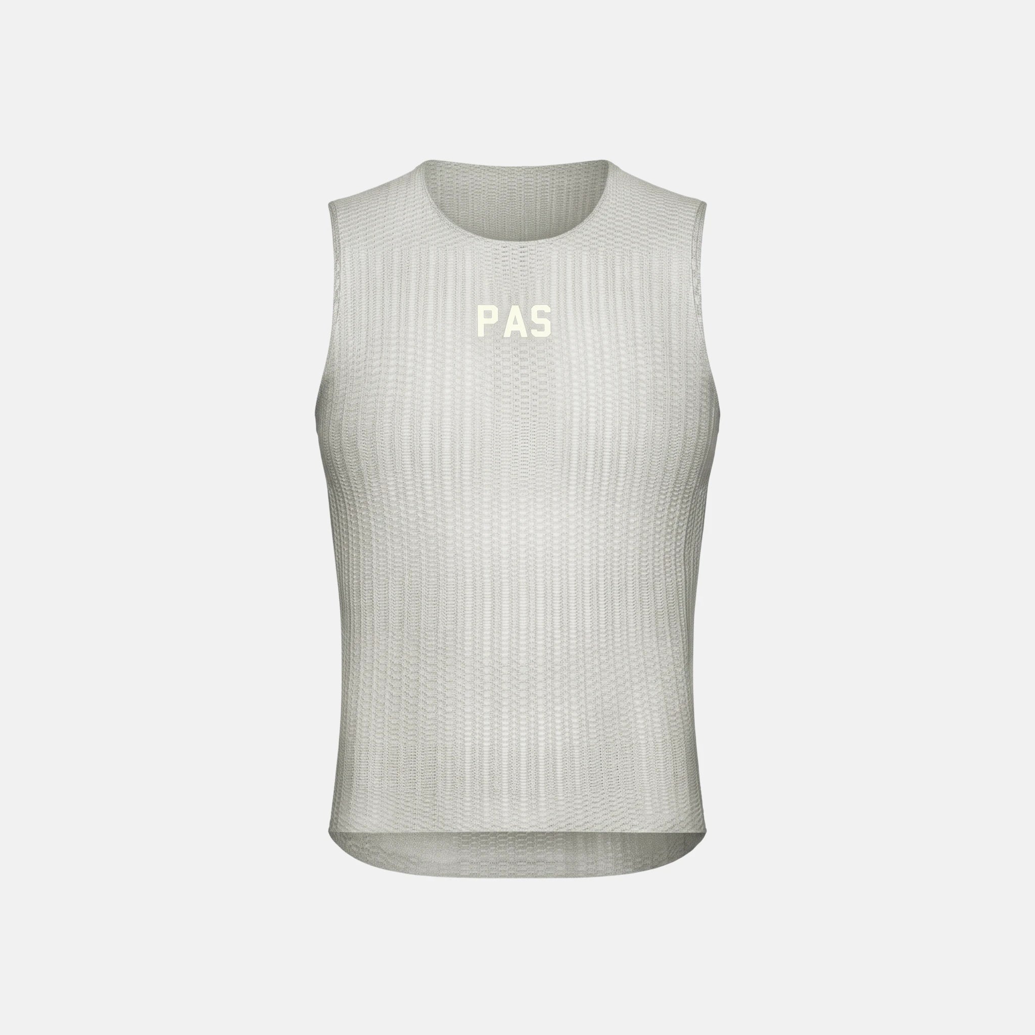 Pas Normal Studios Mechanism Pro Sleeveless Baselayer Light Grey