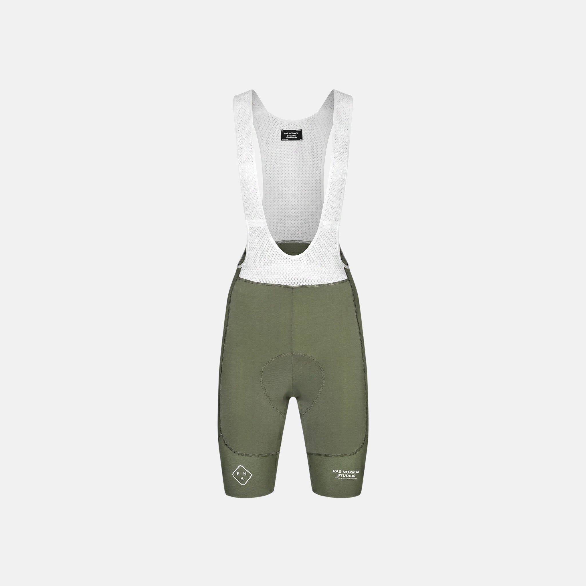 Pas Normal Studios Mechanism Pro Bibs Grey Moss