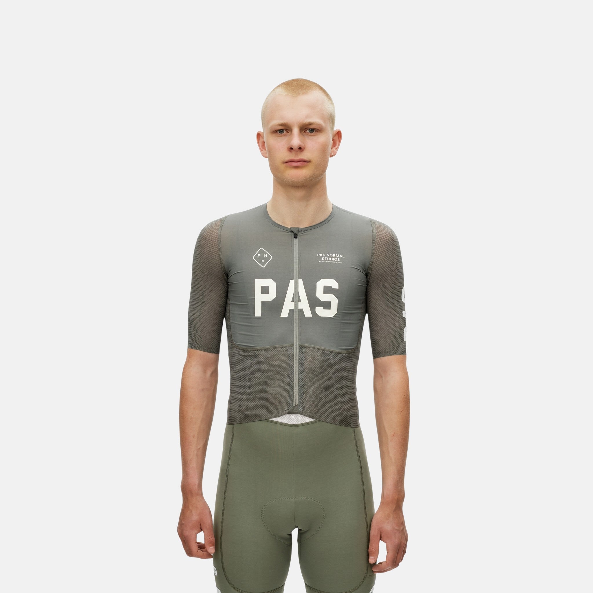 Pas Normal Studios Mechanism Pro Jersey Grey Moss