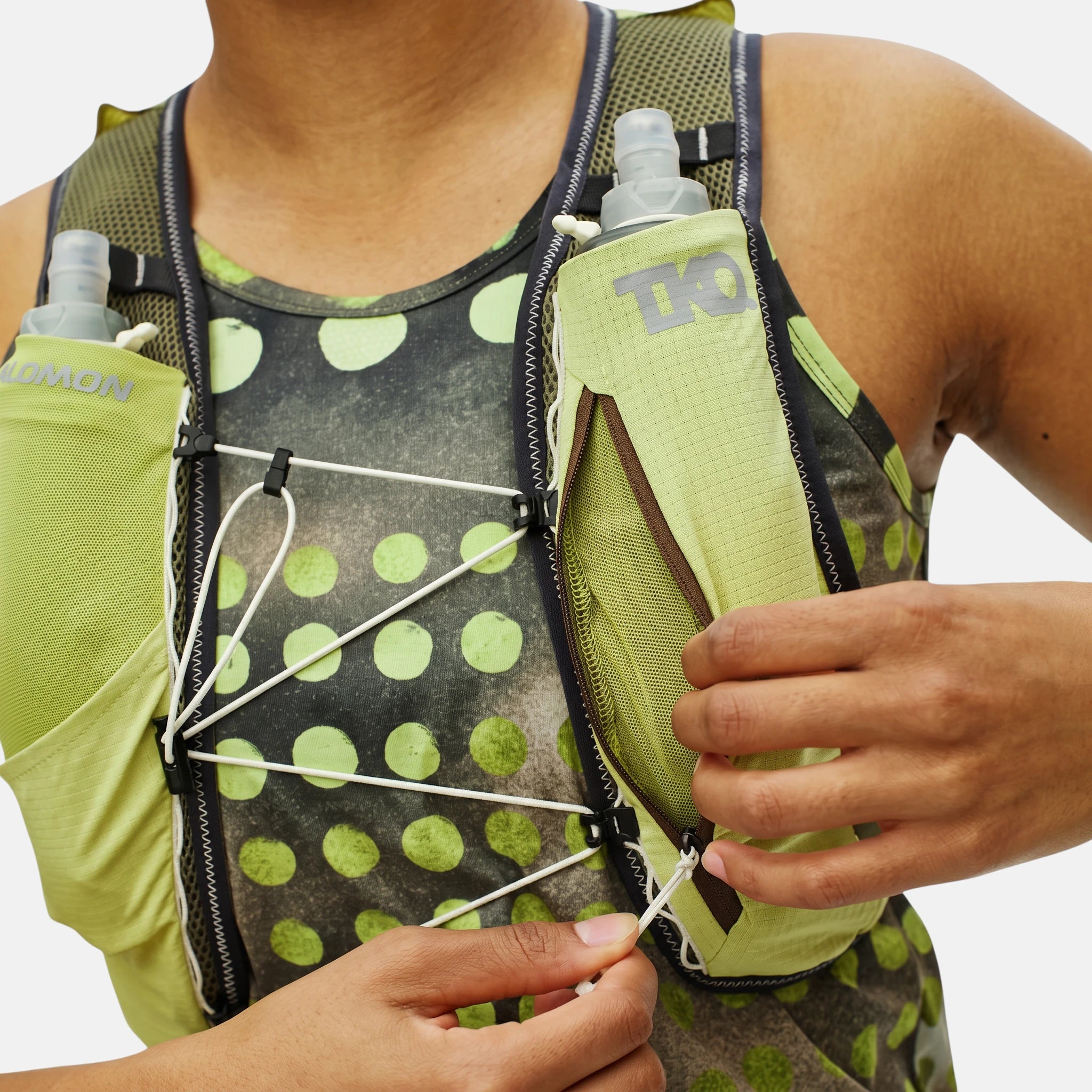 Pas Normal Studios x Salomon Race Skin 2 Chaleco de Hidratacion T.K.O. Moss Green-9