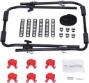 Rack de Cajuela Quattro Sport Colorado 3 bicicletas Negro