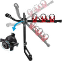 Rack de Cajuela Quattro Sport Colorado 3 bicicletas Negro
