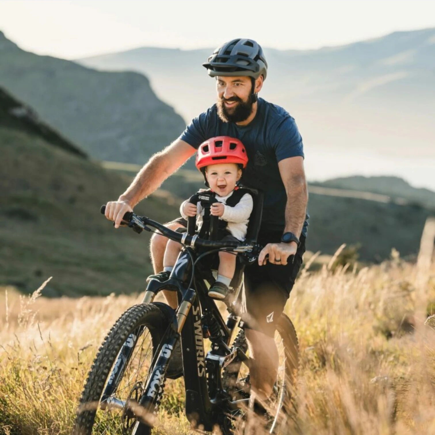 Kids Ride Shotgun Pro EVO 2-en-1 Asiento + Manillares MTB Niño-thumbmail-3