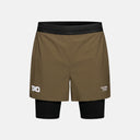T.K.O. Balance 2-in-1 Shorts Dark Stone