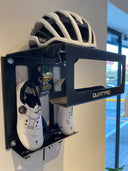 Rack de pared Quattro Sport para bicicleta, casco y calzado