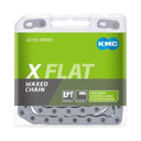 Cadena KMC 12v XFLAT Chain Go WAX Ti Gold 126E