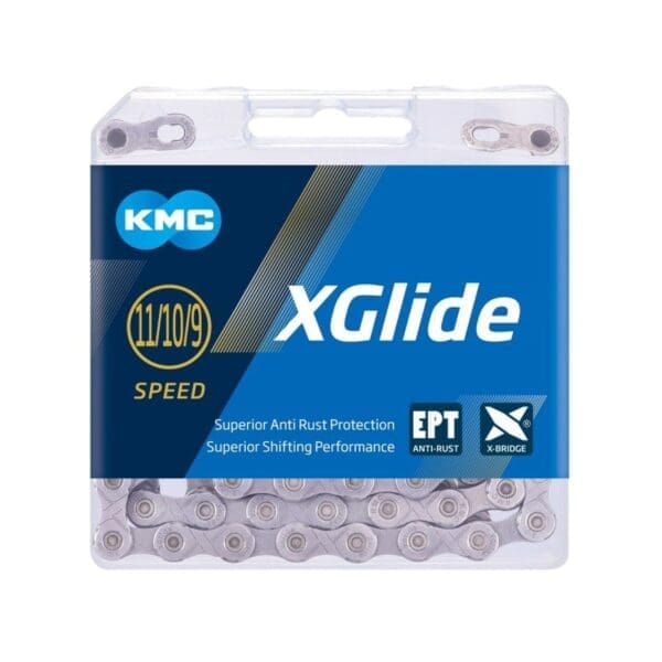 Cadena KMC XGlide 9/10/11v 126L EPT (Anti-oxido)