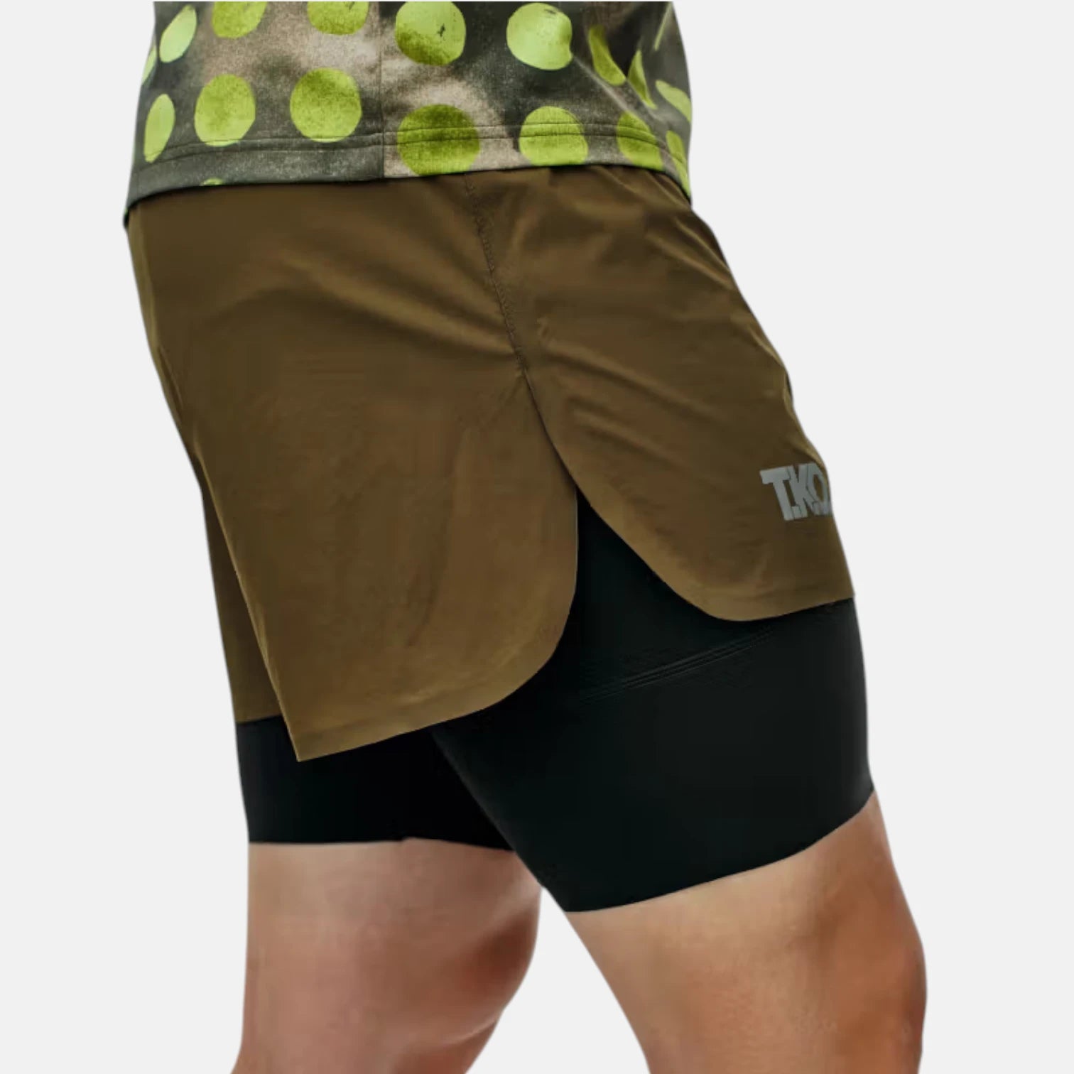 T.K.O. Balance 2-in-1 Shorts Dark Stone-thumbmail-6