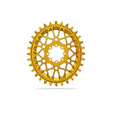 Absolute Black OVAL T-Type SRAM 36T Gold