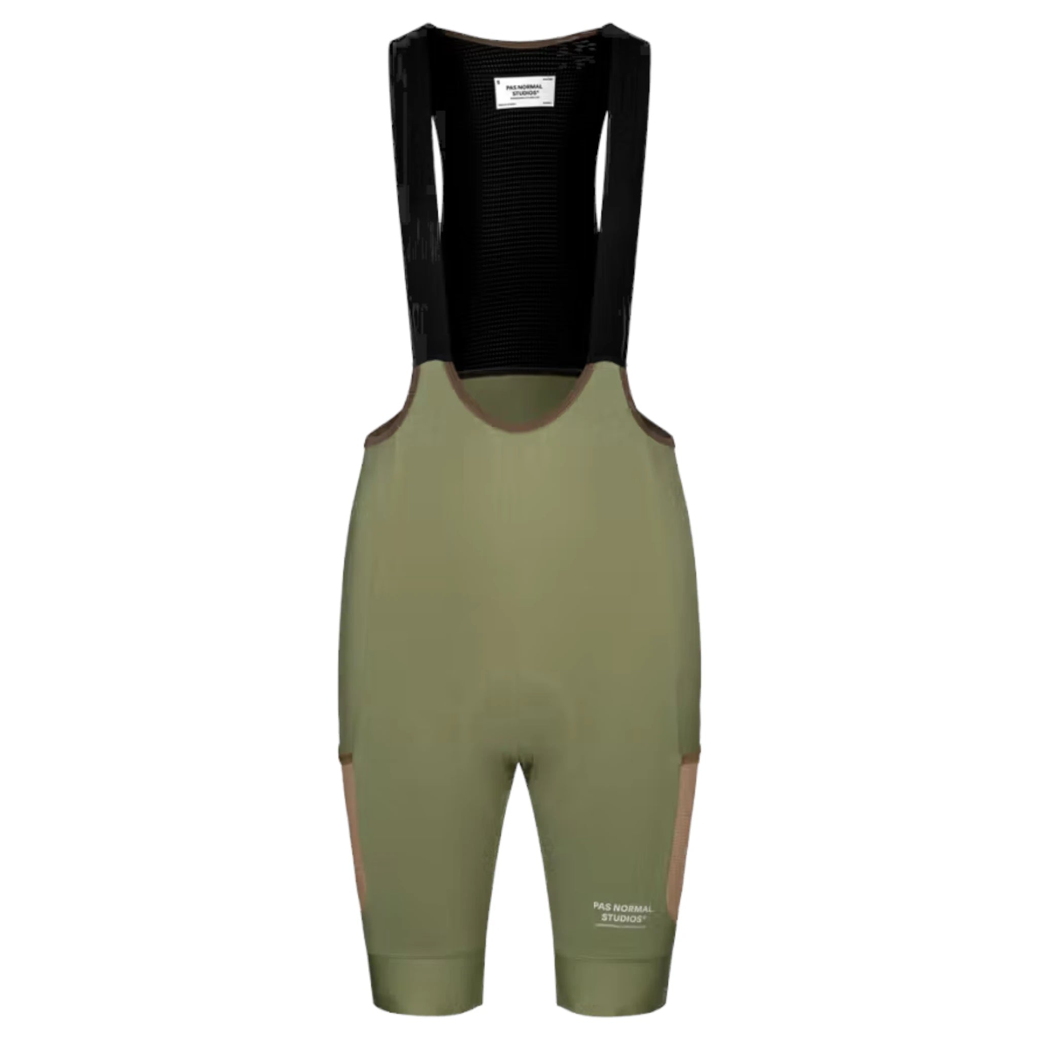 Pas Normal Studios Mujer Escapism Cargo Bibs Light Olive